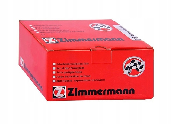 Колодки гальмівні дискові, к-кт ZIMMERMANN 25589.170.1