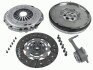 Сцепление+маховик AUDI A3, SEAT ALTEA XL, SKODA SUPERB II, VW PASSAT 1.616V-2.0TDI03- SACHS 2290 601 009 (фото 1)