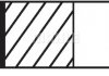 Кольца поршневые ВАЗ 82,80 1,50 x 2,00 x 3,94 Хром, наборное компл. на 1 поршень MAHLE / KNECHT 448 81 N3 (фото 3)