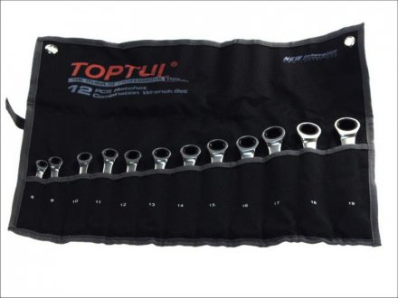 Набір ріжково-накидних ключів TOPTUL GPAQ1202