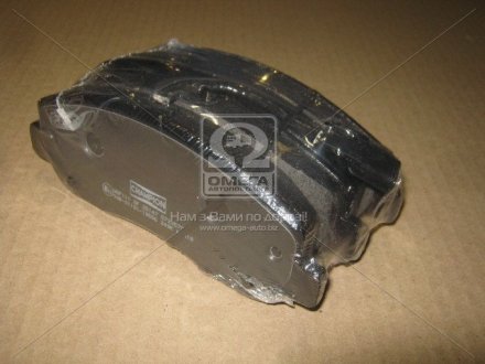 Колодка торм. диск. RENAULT MASTER IV,OPEL MOVANO 02/10- передн. CHAMPION 573357CH