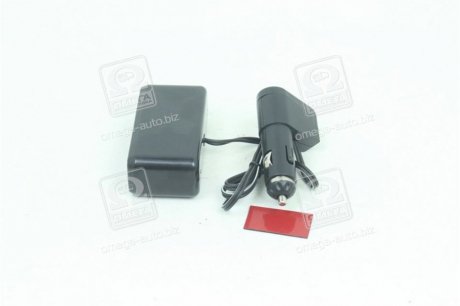 Разветвитель прикуривателя, 3в1, USB,1000mA, удлинитель, LED индикатор, <> Dk-Дорожная Карта WF-024 (фото 1)