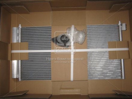 Радиатор кондиционера FIAT DOBLO (119, 223) (01-) 1.9 JTD VAN WEZEL 17005289 (фото 1)
