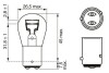 Автолампа Pure Light P21/4W BAZ15d 4 W 21 W прозрачная BOSCH 1987301015 (фото 1)