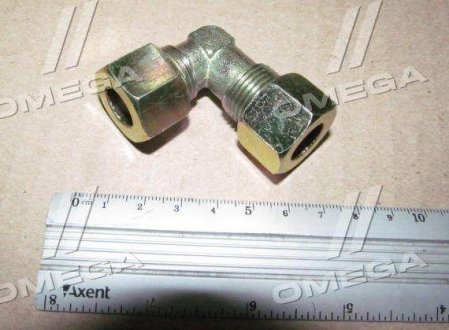 Зєднувач аварійний кутовий різьбовій (Dвнут. = 8 мм, М14х1,5) RIDER RD 02.88.13