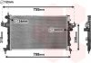 Радиатор охлаждения двигателя CORSAC 13/7CDTi MT/AT 03- VAN WEZEL 37002380 (фото 2)