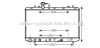 Радіатор охолодження SUZUKI SX4 (EY, GY) (06-) 1.6i АТ (AVA) AVA COOLING SZA2085 (фото 1)