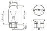 Автолампа Pure Light W5W W2,1x9,5d 5 W прозрачная BOSCH 1987301026 (фото 1)