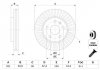 Гальмівний диск OPEL/SAAB Insignia/9-3 "F D=321mm "08>> BOSCH 0 986 479 544 (фото 3)