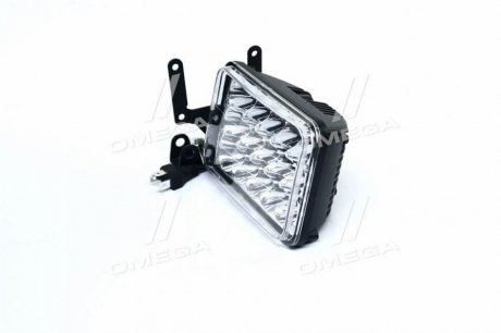 Фара LED прямокутна 45W, 15 ламп, 110 * 170мм, вузький промінь <ДК> Dk-Дорожная Карта DK B2-45W-A SL