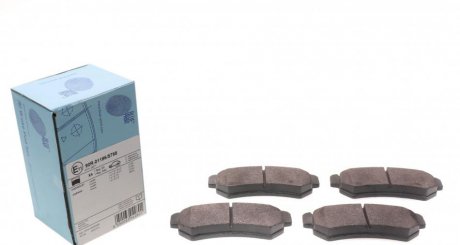 Комплект гальмівних колодок з 4 шт. дисків BLUE PRINT ADG04280 (фото 1)