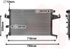 Радиатор охлаждения CORSA C 14/18 MT 09/00- VAN WEZEL 37002306 (фото 2)