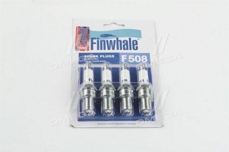 Свічка запалення ВАЗ 2108-2109 (компл.4 шт) Finwhale F508 (фото 1)