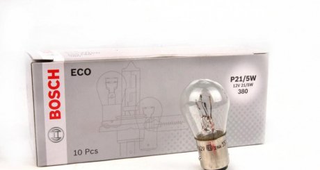 Лампа освітлення 12V P21/5W Quick BOSCH 1987302814 (фото 1)
