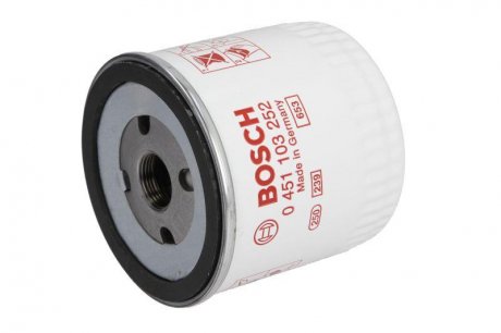 Фильтр масляный двигателя FORD FOCUS, TRANSIT BOSCH 0451103252 (фото 1)