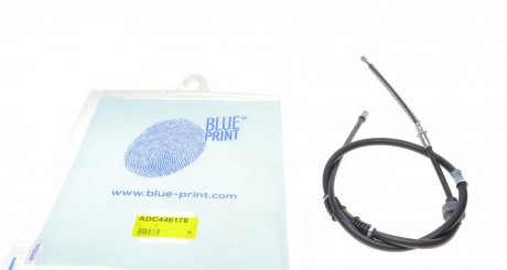 Трос тормозной задний правый Mitsubishi BLUE PRINT ADC446178 (фото 1)