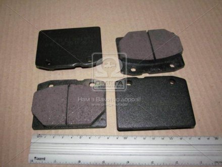 Колодки гальмівні (дискові) ВАЗ 2101 - 2107 пер. FRICO FC 96 (фото 1)