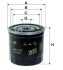 Фильтр масляный двигателя /553 (WIX-Filtron) WIX FILTERS WL7100 (фото 1)