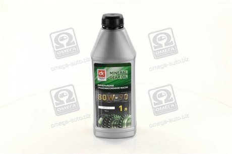 Масло трансмисс. <ДК> SAE 80W90 API GL-4 (Канистра 1л) Dk-Дорожная Карта 4102871264