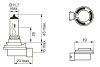 Лампа розжарювання H8 12V 35W PGJ19-1 ECO BOSCH 1987302805 (фото 1)