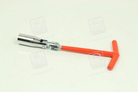 Ключ свечной, T-ручка, усиленный, кованый 16мм. <> Dk-Дорожная Карта DK2807-1B/16 (фото 1)