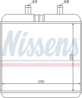 Радиатор отопителя IVECO DAILY (99-) NISSENS 71810