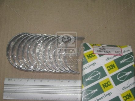 Вкладыши шатунные Mitsubishi 6G72 (япония) NDC CB-1822A.STD