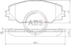 Колодка торм. диск. TOYOTA RAV 4 передн. (ABS) A.B.S. 37543 (фото 1)