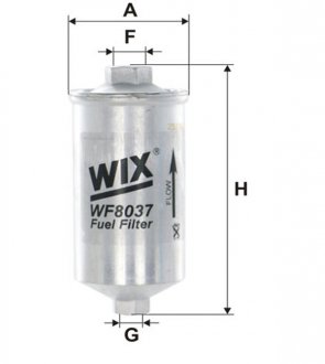 Фільтр палив. VOLVO PP833/ (вир-во WIX-FILTERS) WIX FILTERS WF8037