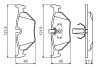 Гальмівні колодки, дискові BOSCH 0 986 494 009 (фото 1)