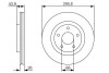 Диск тормозной NISSAN QASHQAI передн. BOSCH 0 986 479 R89 (фото 1)