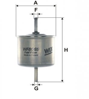 Фильтр топл. FORD /PP865 (WIX-Filtron) WIX FILTERS WF8069
