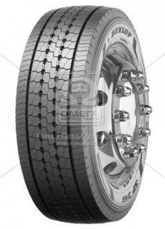 Шина 385/65R22,5 160K158L SP346 3PSF Dunlop 568905