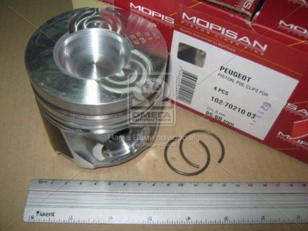 Поршень без кілець PSA 85,60 2,2HDi DW12 (вир-во) MOPART 102-70210 03