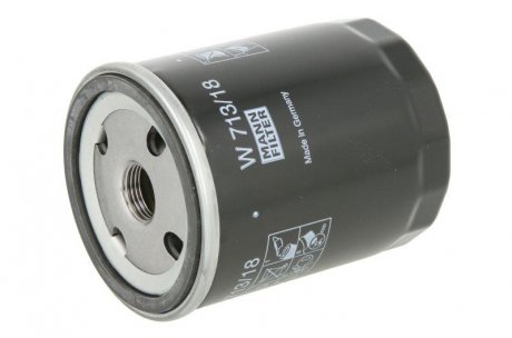 Фильтр масляный двигателя OPEL (MANN) MANN-FILTER W713/18