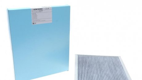 Змінний фільтруючий елемент повітряного фільтра салону BLUE PRINT ADW192503 (фото 1)