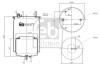 Пневморессора 4560 N P02 (со стаканом) FEBI BILSTEIN 101277 (фото 1)