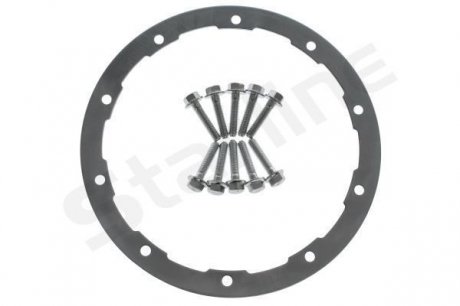 Гальмiвний диск DAF (з монтажним комплектом під кільце), 432*45*258 STARLINE PB T-DF11K