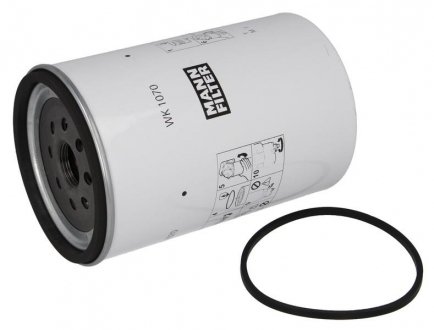 Фильтр топливный MANN-FILTER WK1070X (фото 1)