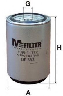 Фильтр топливный M-FILTER DF683