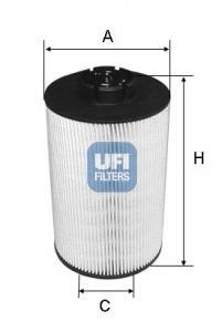 Топливный фильтр UFI 26.039.00 (фото 1)