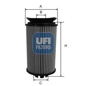 Масляний фiльтр UFI 25.092.00 (фото 1)