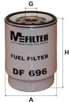 Топливный фильтр M-FILTER DF696 (фото 1)