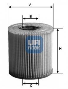 Масляний фiльтр UFI 25.081.00 (фото 1)