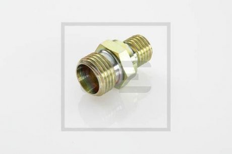 Штуцер двойной M10x1,0 x 8 / M12x1,5 x 10 под трубку D6 /D6 PE AUTOMOTIVE 076.030-10A