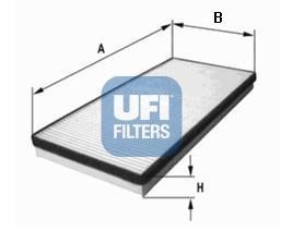 Фільтр повітря (салону) UFI 53.054.00 (фото 1)