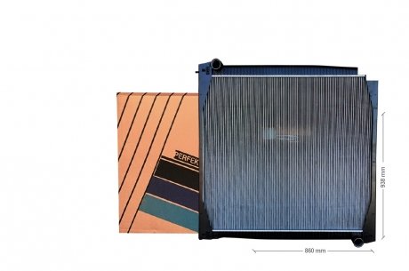 Радіатор з рамою [ cooling] SCANIA R, T [8/95-], PERFEKT 601-SC8881-00 (фото 1)