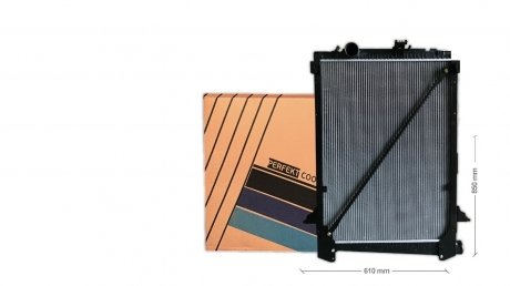 Радіатор з рамою [ cooling] DAF CF65, 75 E3, E5, PERFEKT 211-DF7416-00 (фото 1)