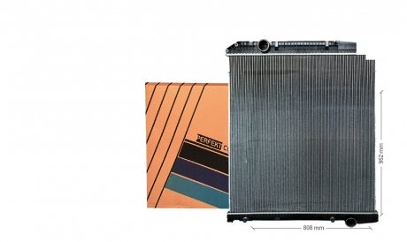 Радіатор без рами [ cooling] Mercedes Actros, PERFEKT 501-MB1103-01 (фото 1)