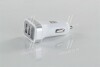 Автомобильное зарядное устройство 2USB (12/24V - 5V 2,4A), LED Display, белое <ДК> Dk-Дорожная Карта DK-CT04W (фото 1)